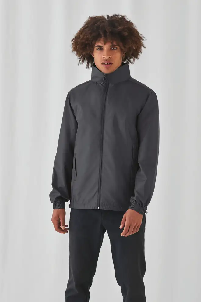 Lightweight lined windbreaker B&C ID.601 jacket