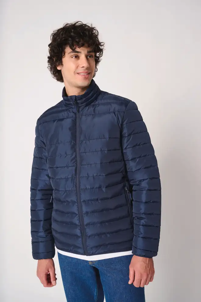 Men's Quilted Jacket Customizable Corporate
