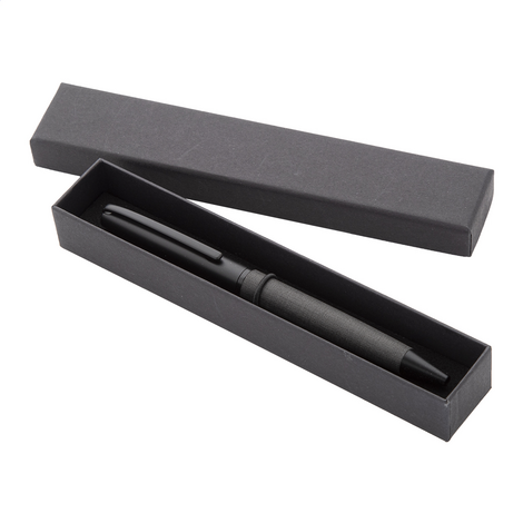 Penna a Sfera Elegante Metallo e Pelle PU