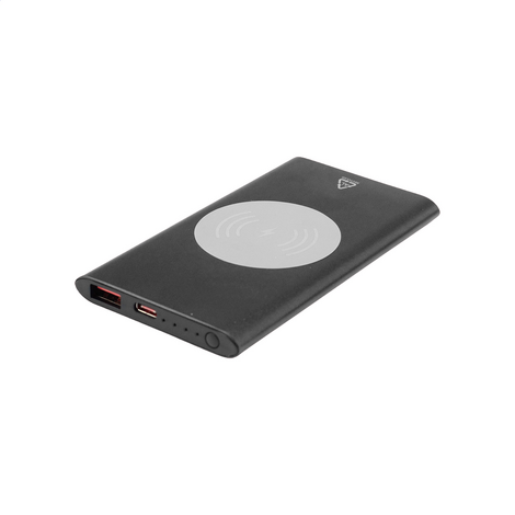 Recycled aluminum wireless power bank 4000mAh