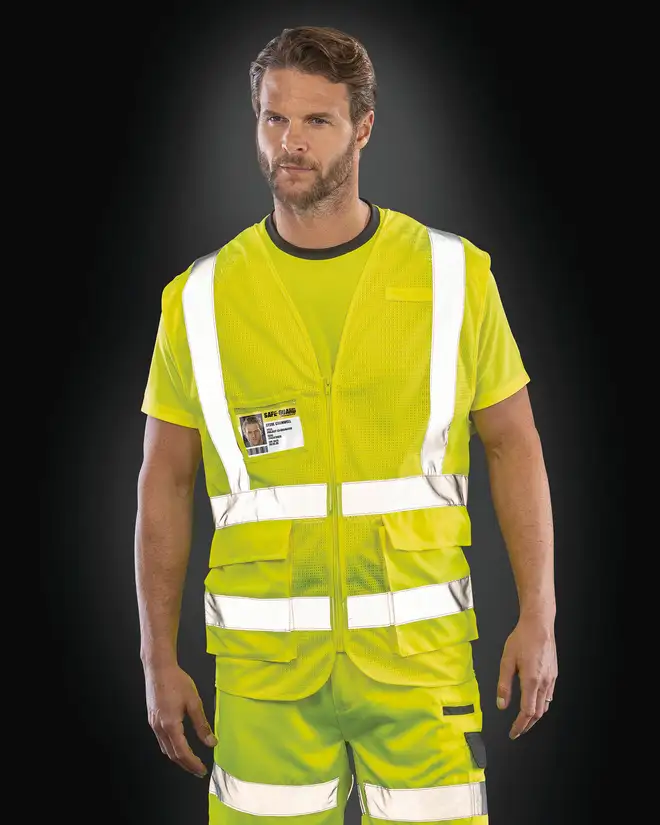 High-Visibility Mesh Safety Gilet | EN ISO Certified