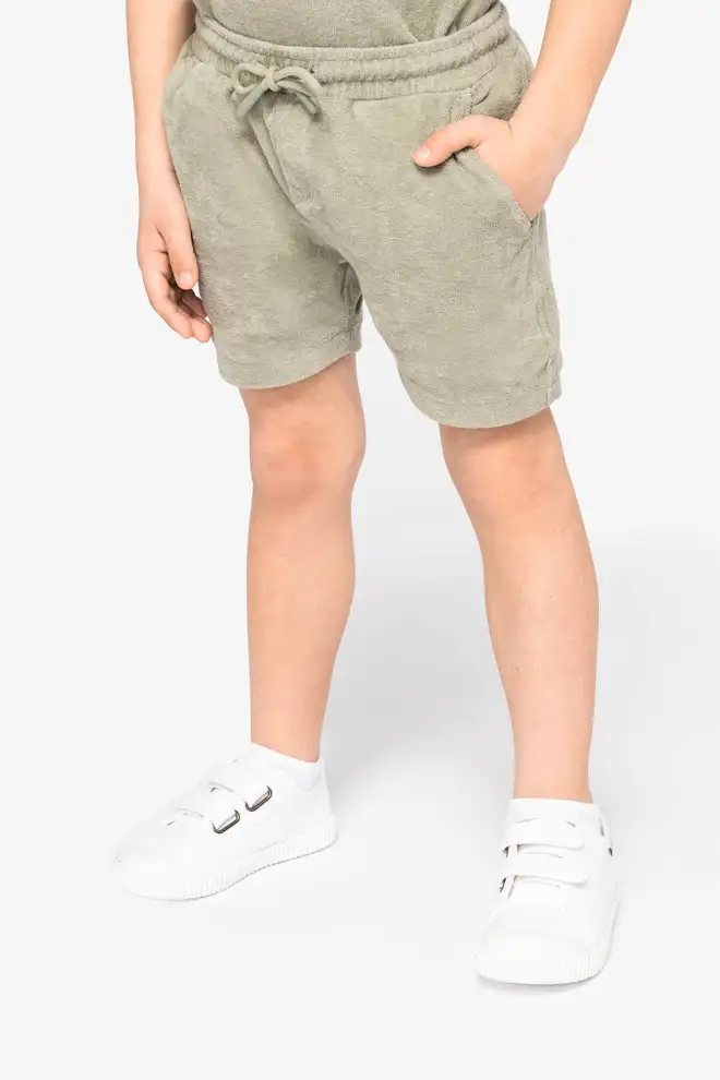 Eco-Sustainable Boys Shorts Terry GOTS Certified