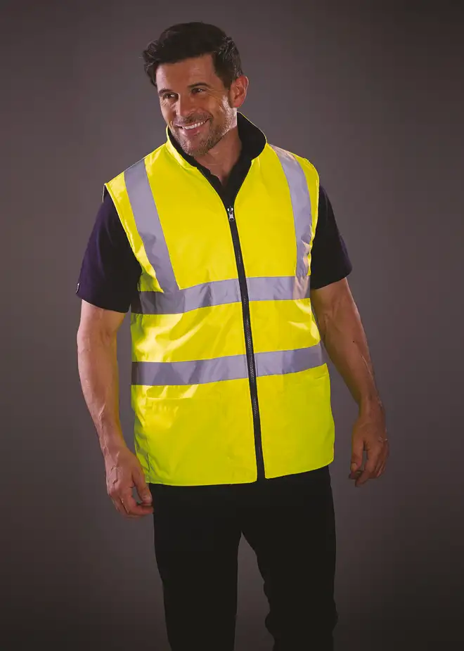 High-Visibility Double-Sided Waterproof Vest