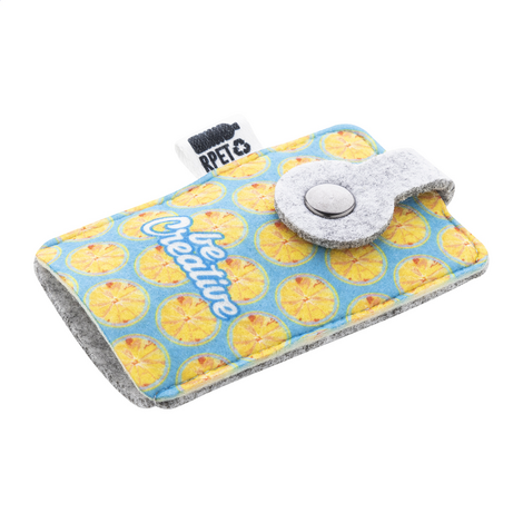 Custom RPET Felt Keychain Case with Sublimation