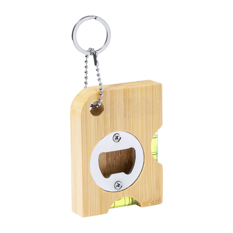 Bamboo Multifunctional Keychain Bottle Opener