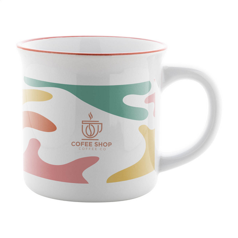 Vintage Sublimation Ceramic Mug 300ml