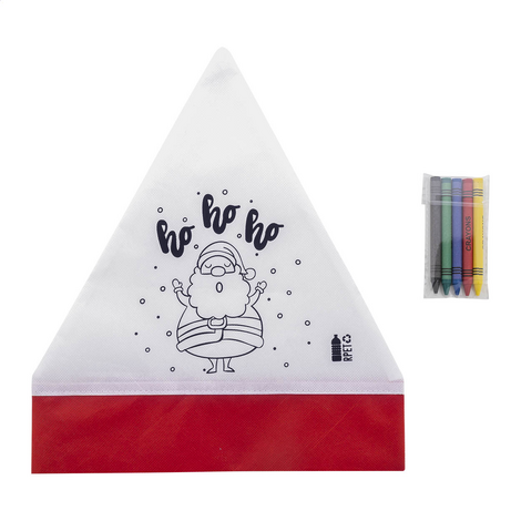 Cappello Babbo Natale da Colorare RPET