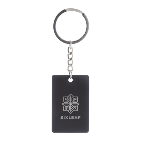 Recycled Steel Keychain Laser Engraving