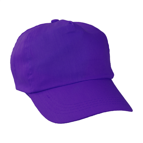 5-Panel Cotton Baseball Cap with Velcro