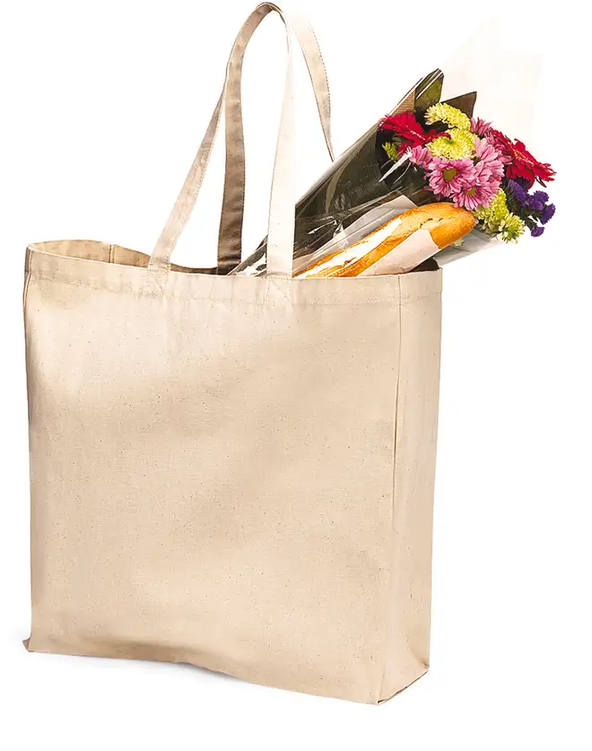 Custom Cotton Canvas Shopper Bag for Events