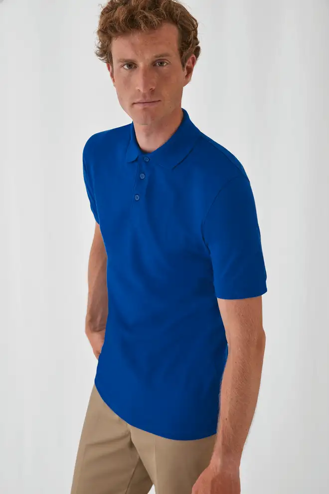 Polo Uomo Safran Cotone Ring Spun
