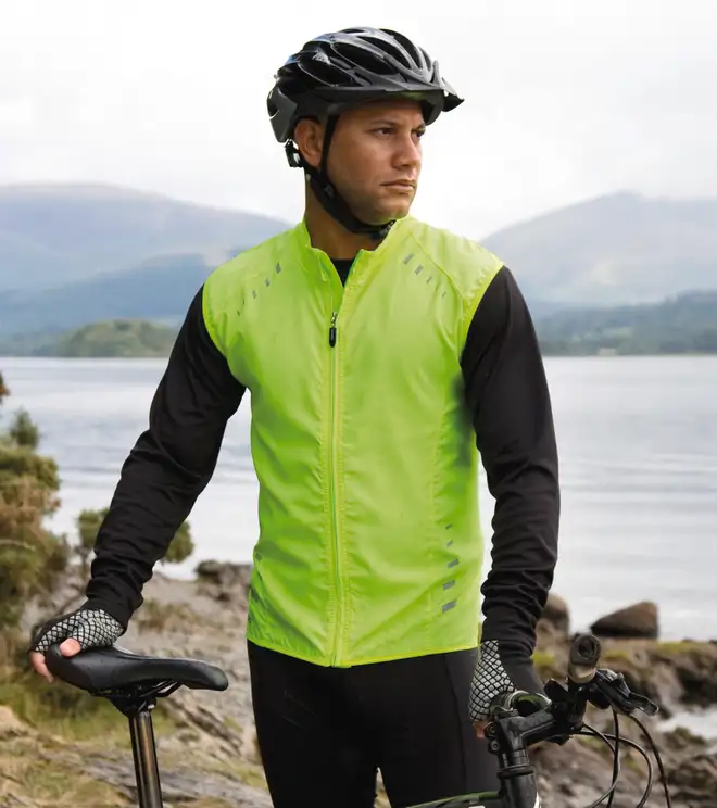 Crosslite Cycling Vest Reflective | Spiro Opifix