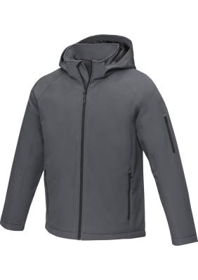 Men's Padded Softshell Jacket Notus Storm Grey