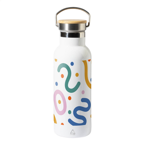 Recycled Thermal Water Bottle Sublimation Print