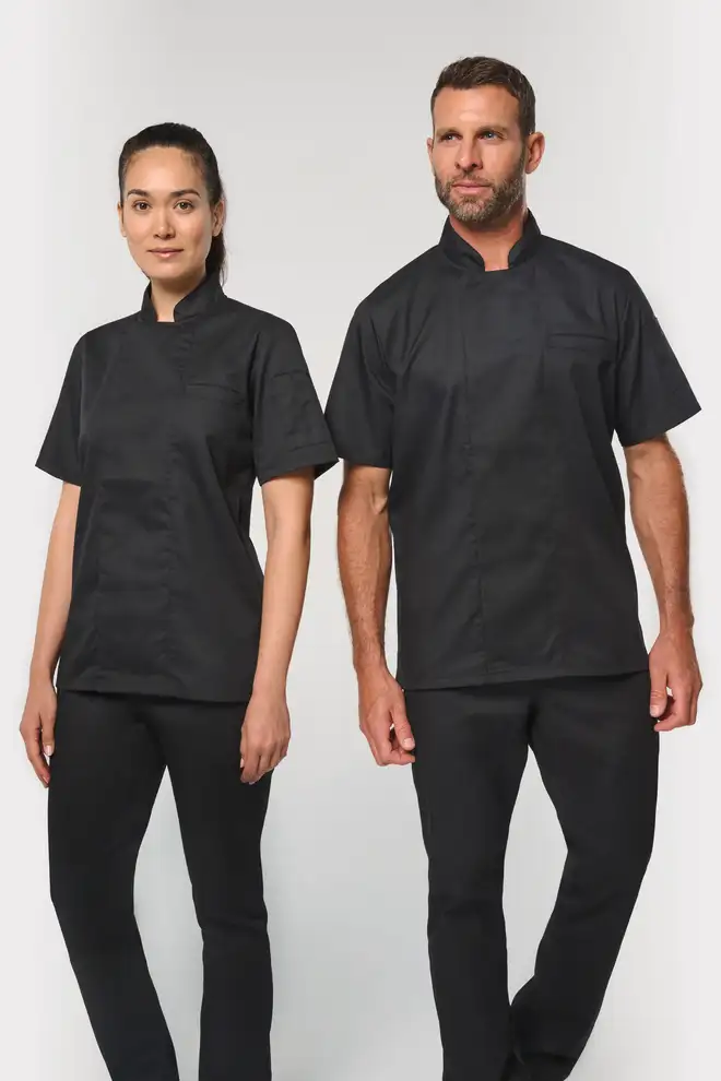 Eco Chef's Jacket Breathable Short-Sleeve