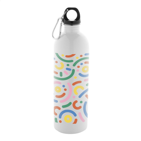 Recycled Steel Water Bottle 750ml Sublimation Ready