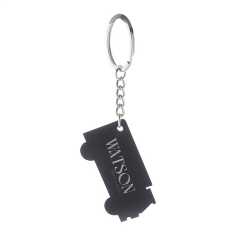 Truck Keychain Recycled Steel