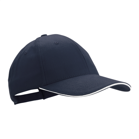 6-Panel Brushed Cotton Baseball Cap