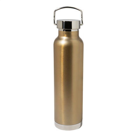 Thermal Water Bottle 650ml Copper Insulation