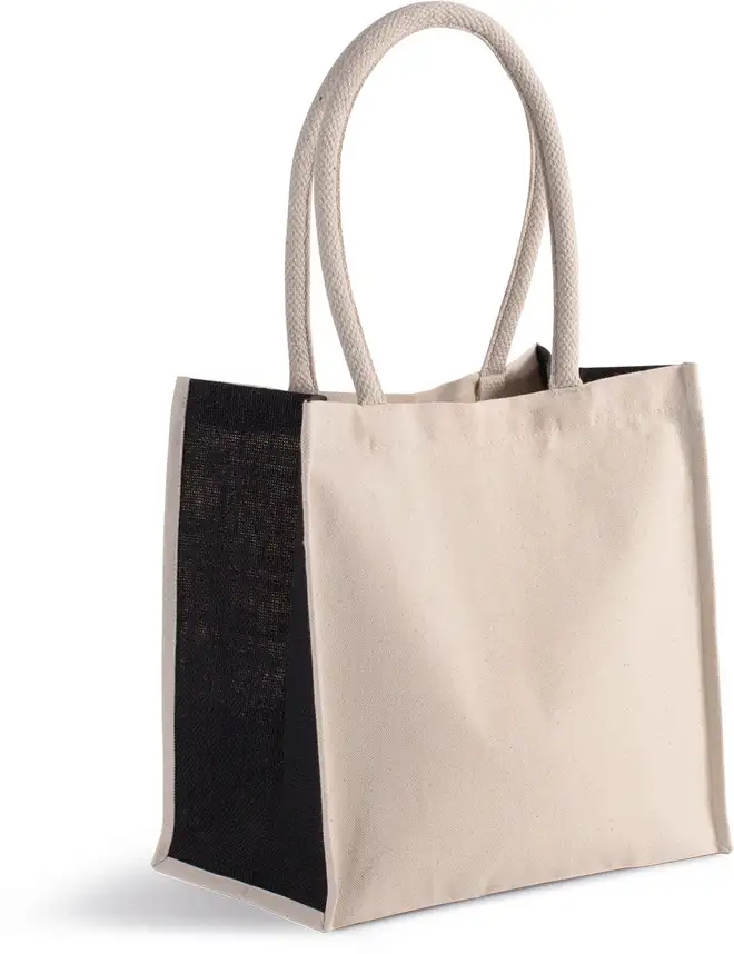 Cotton Jute Shopping Bag 17L Customizable