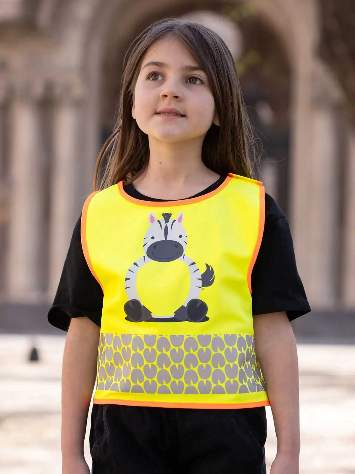 Children's High-Visibility Safety Vest Animal Designs