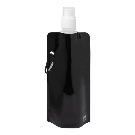 Foldable RPET water bottle 500ml eco-friendly