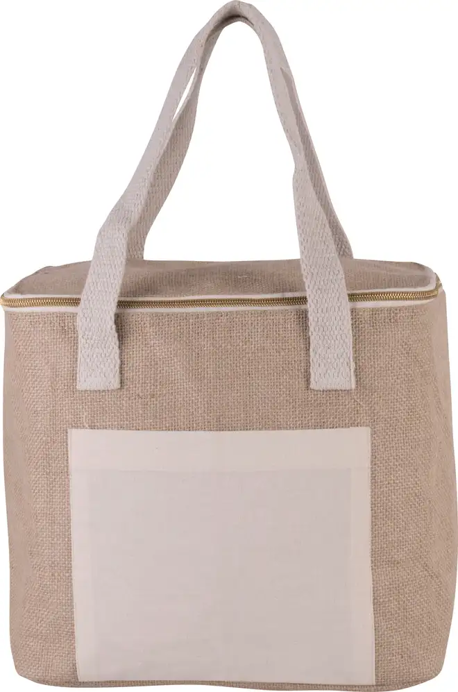 Custom Jute Insulated Bag | Medium Model