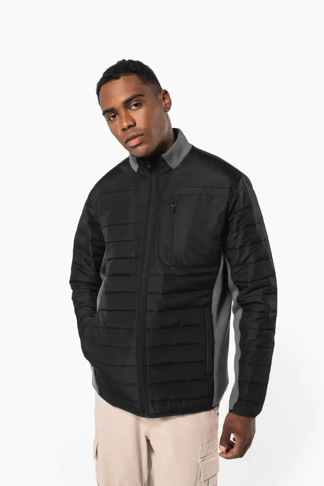 Men's Two-Material Jacket Customizable