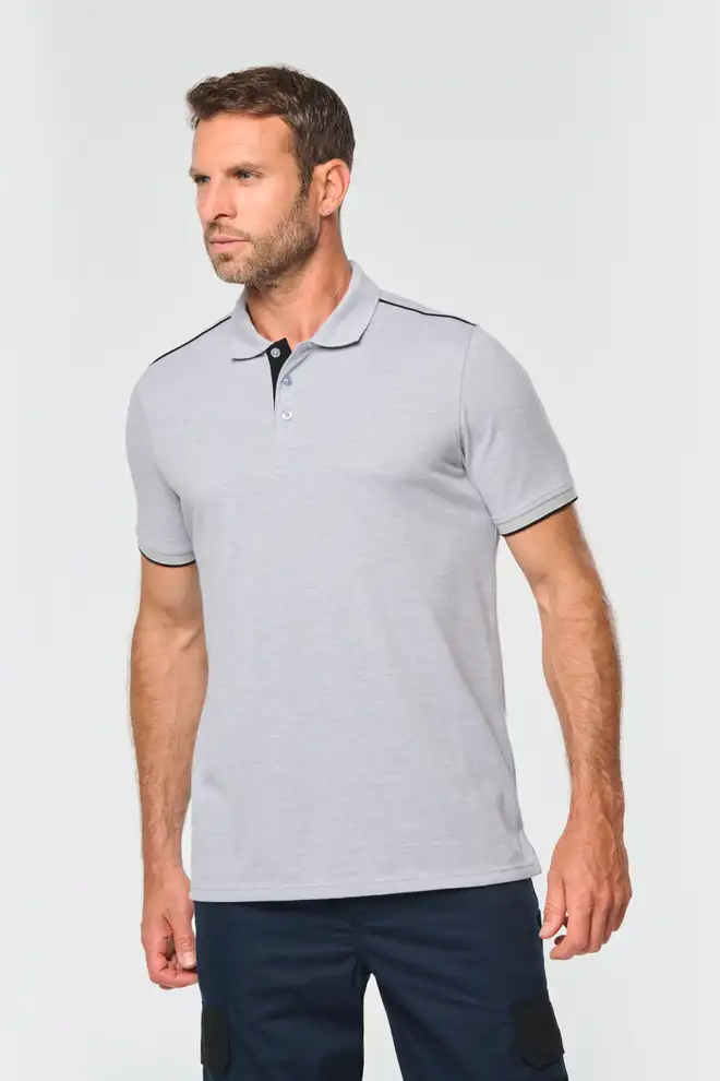 Polo Day To Day Contrasto Maniche Corte