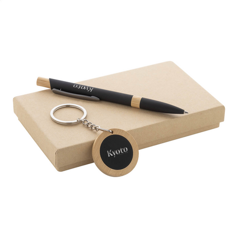 Recycled Aluminum Pen Keychain Set