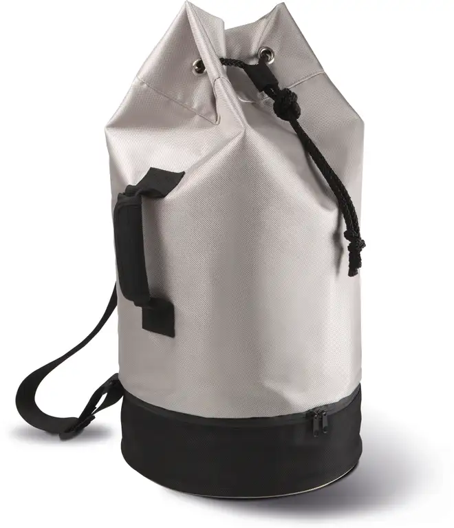 Vertical Duffel Bag 1680D Polyester Shoe Compartment