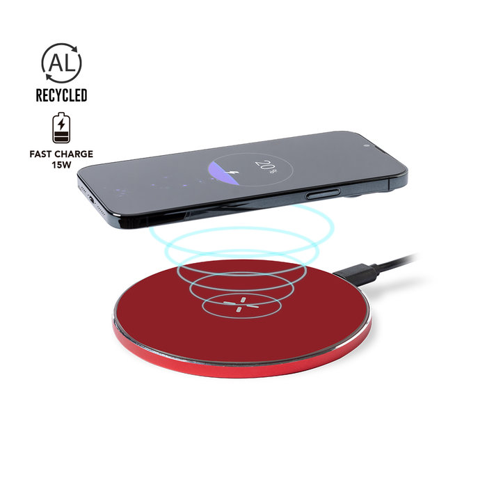 15W Recycled Aluminium Wireless Charger