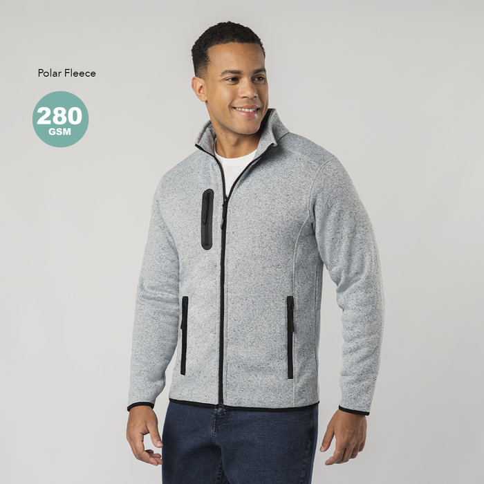 Blossom Two-Tone Fleece Jacket Custom Branded