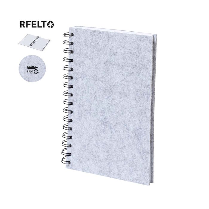 Fionap Notebook in Recycled RPET Felt