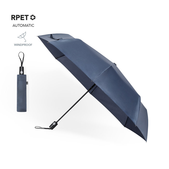 Krastony RPET Windproof Folding Umbrella Custom