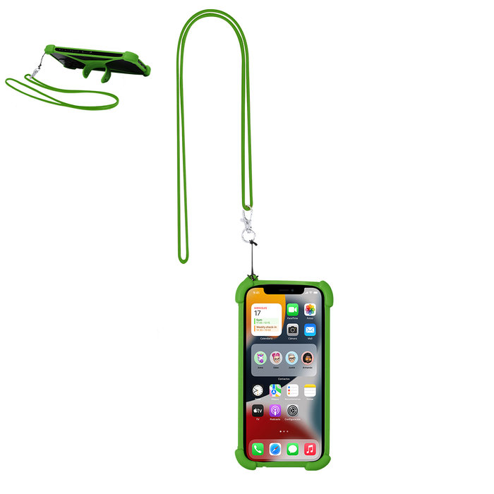 Lanyard Silicone con Supporto Cellulare Personalizzato