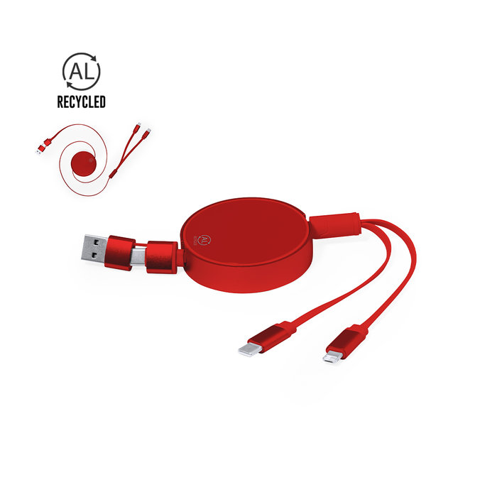 Freud Recycled Aluminum Charging Cable GRS