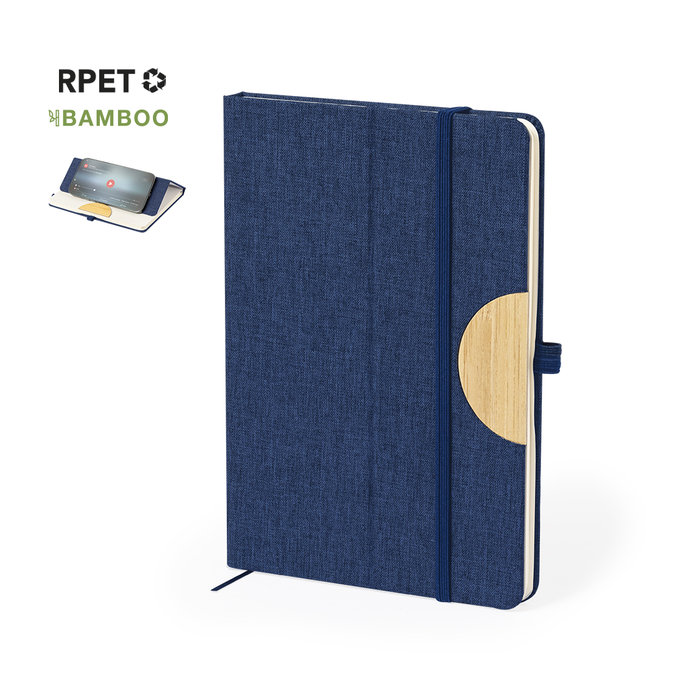 Block Notes Jibs RPET Bambù con Supporto Tablet