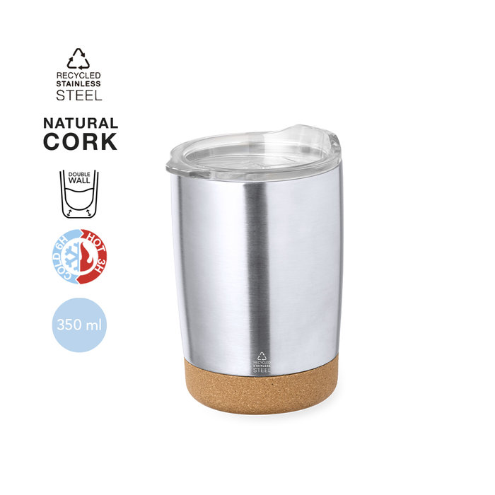 Bicchiere Termico Sarski Acciaio Riciclato 350ml