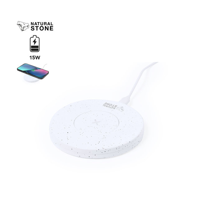Lukater 15W Wireless Charger in Natural Stone