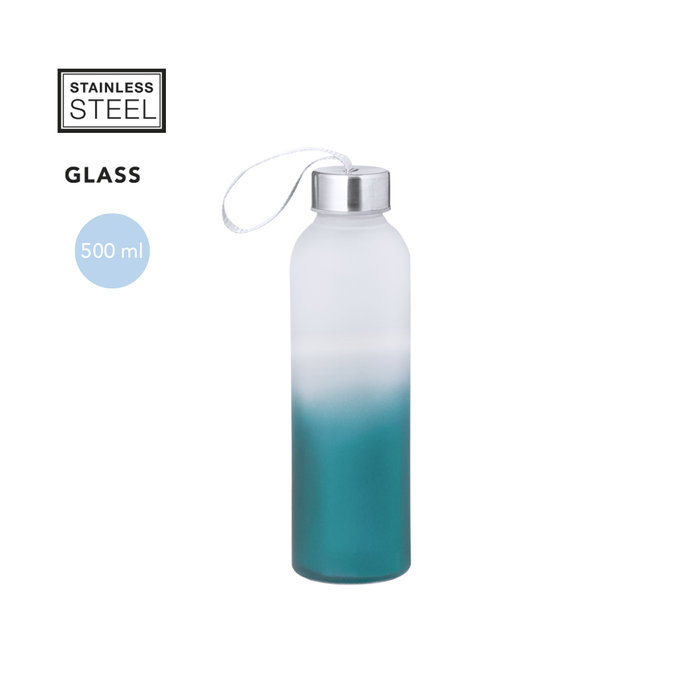 Premium Glass Water Bottle 500ml