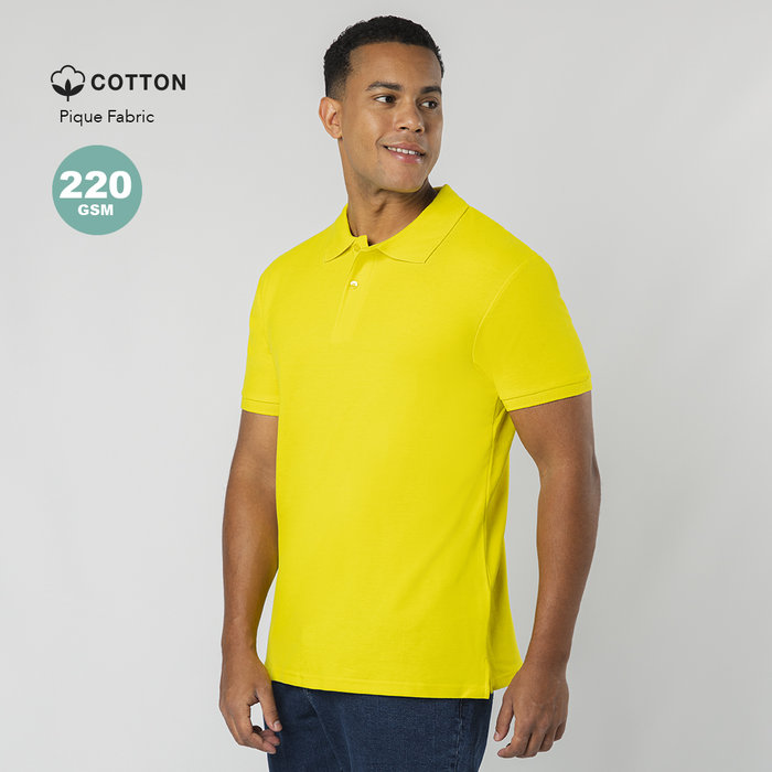 Adult Cotton Piqué Polo Shirt 220g Ring Spun