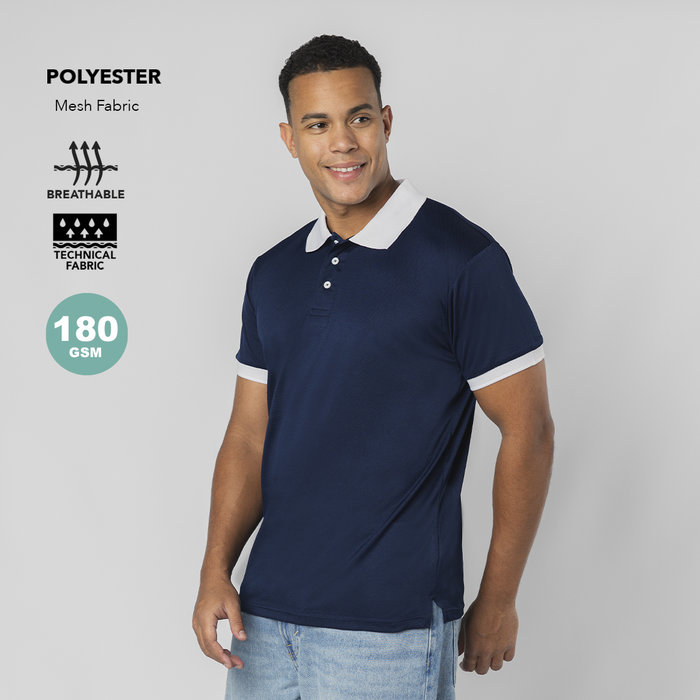 Technical Piqué Polo 180g - Customizable