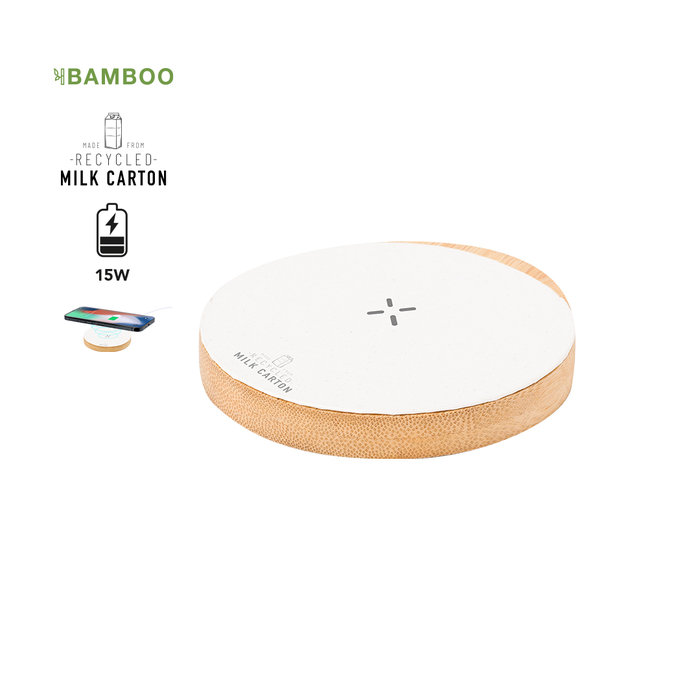 15W Wireless Charger Recycled Materials