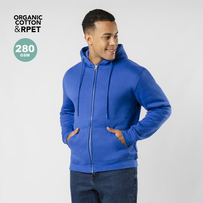 Organic Cotton Hoodie Unisex Recycled Polyester
