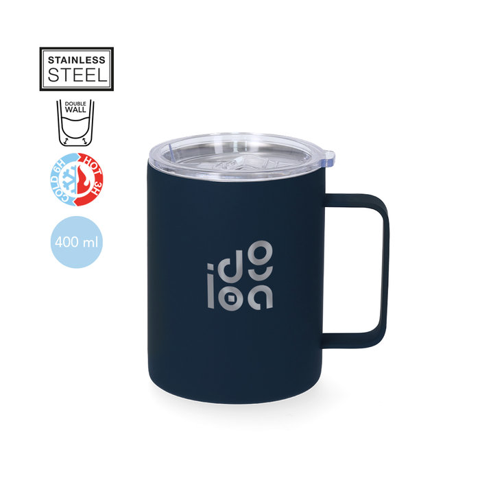 Adelax Thermal Mug 400ml Stainless Steel