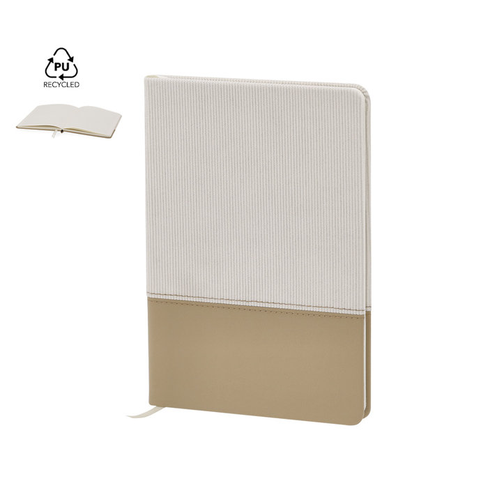 Block Notes A5 Velluto PU Riciclato Sostenibile