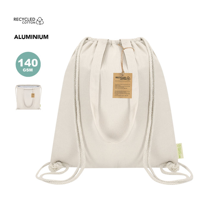Recycled Cotton Cooler Backpack Bag