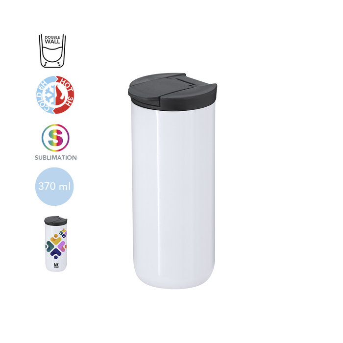 Thermal Mug Sublimation 370ml Stainless Steel Opifix