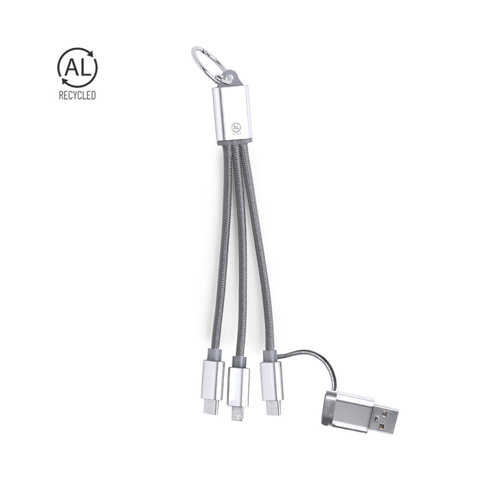Recycled Aluminum Charging Cable GRS Certified